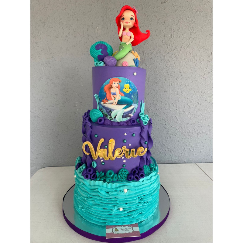 Pastel Infantil 4661 Sirenita